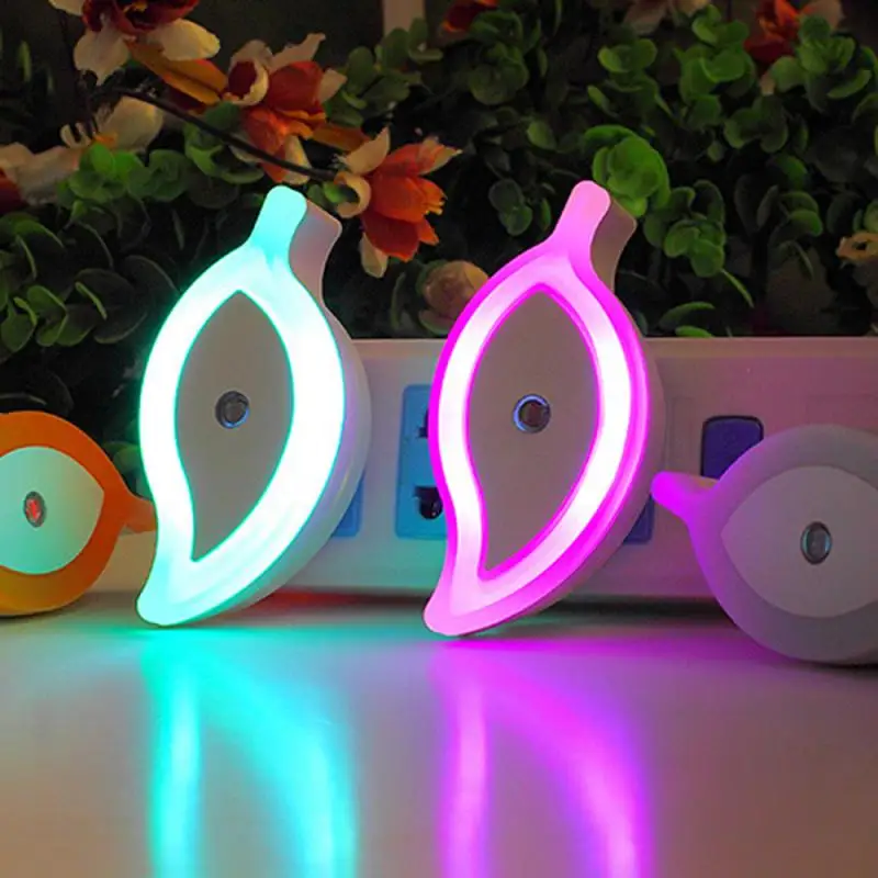 EU Mini LED Night Light Wireless Sensor Lights For Children Kids Living Room Bedroom Decoration Nightlight Corridor Lamp