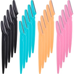 20/40/80Pcs Safe Eyebrow Shaper Face Blades Shaping Knife Eye Brow Trimmer Shaver Face Hair Removal Blades Woman Makeup Tools