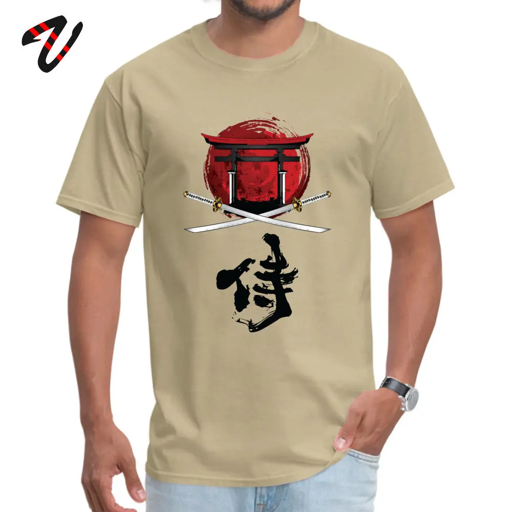 Samurai Story T-shirt Men Japan Style Clothing Samurai Katana Torigate Kanji Tshirt Summer/Autumn 100% Cotton T Shirt Company