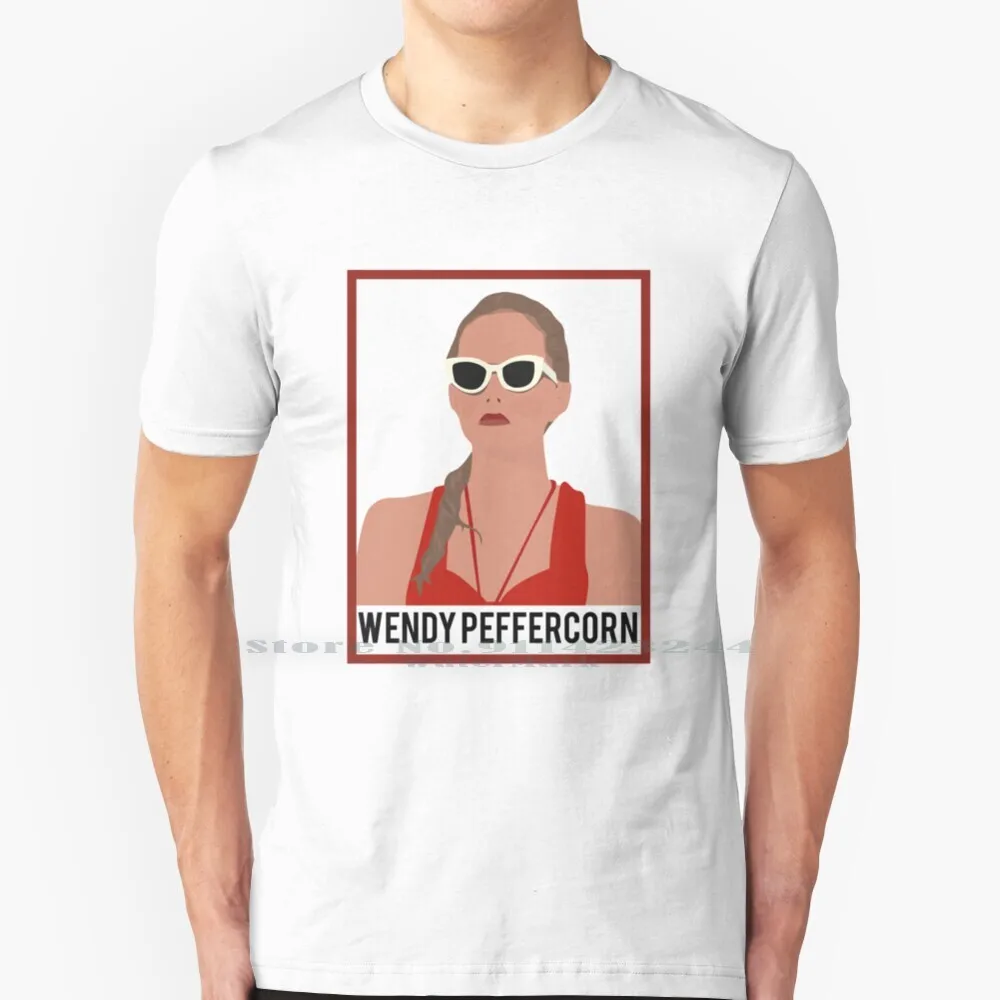 Wendy Peffercorn T Shirt 100% Pure Cotton Wendy Peffercorn Lifequard 80s 90s Baseball Squints Love Kiss The Sandlot Creative