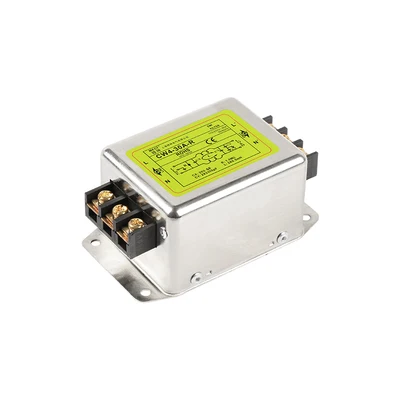 TOMZN CW4-10A-R 20A 30A AC 115V 230V strong anti-interference EMI purification terminal block type power supply filter