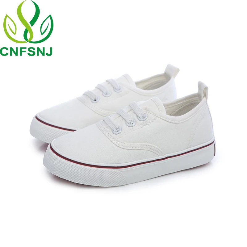 

CNFSNJ spring autumn Children shoes fashion sneaker single baby shoes Children canvas shoes kids shoes for girl white sneakers