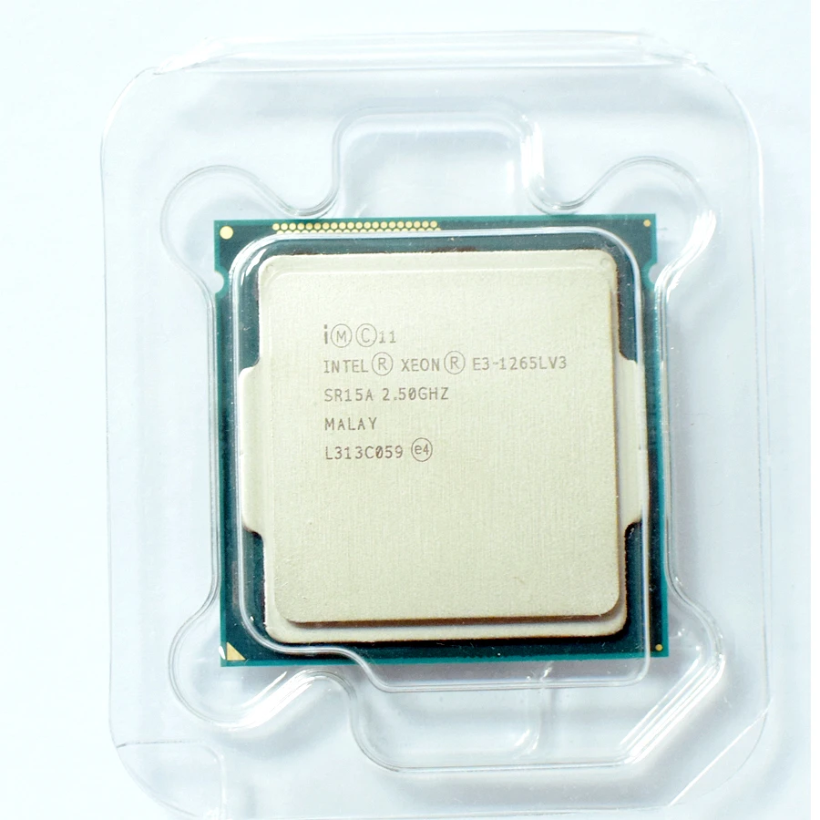 Go! Used Intel Xeon E3 1265L V3 E3 1265LV3 2.5GHz Quad-Core Eight-Core 45W CPU Processor LGA 1150