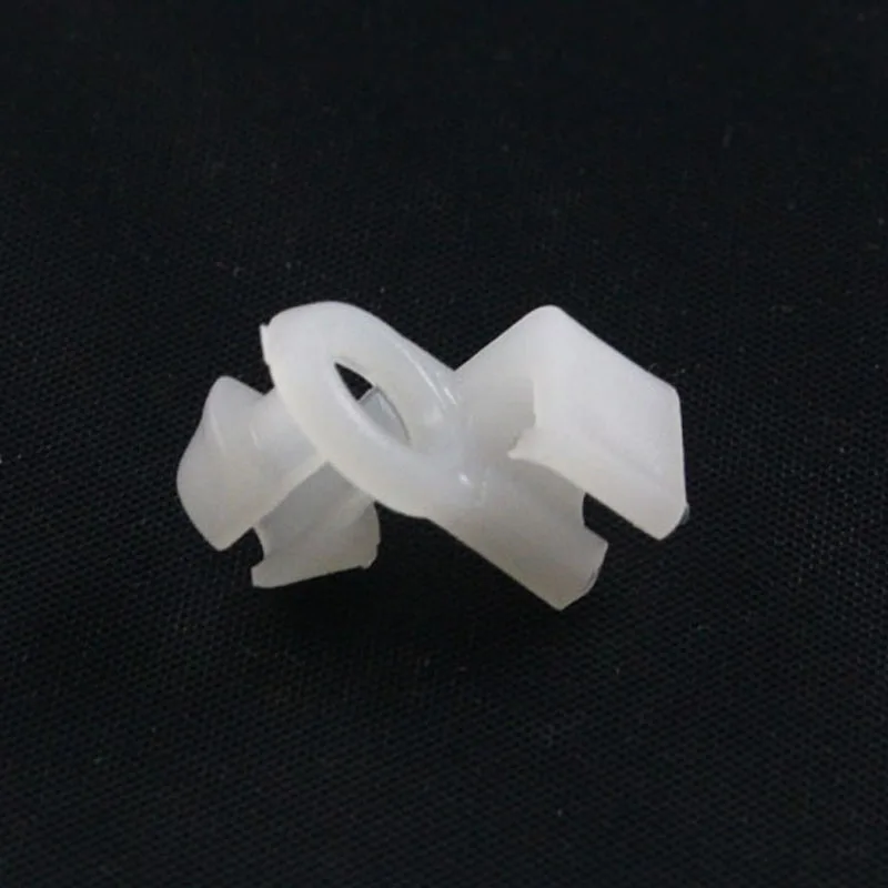 KE LI MI Auto White Plastic Door Lock Rod Clip Fasteners Car door side retaining clips lock retainer