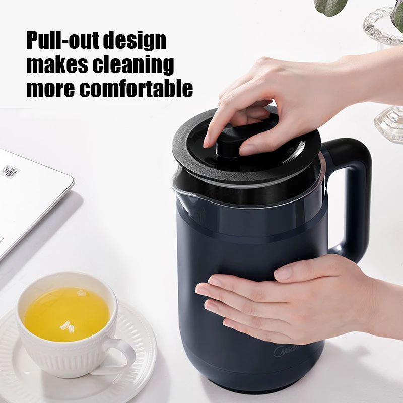 ميديا غلاية كهربائية 304 الفولاذ المقاوم للصدأ 1500 واط سريع سخان مياه الغليان التلقائي التدفئة انقطاع التيار الكهربائي للمنزل SH15X1-202