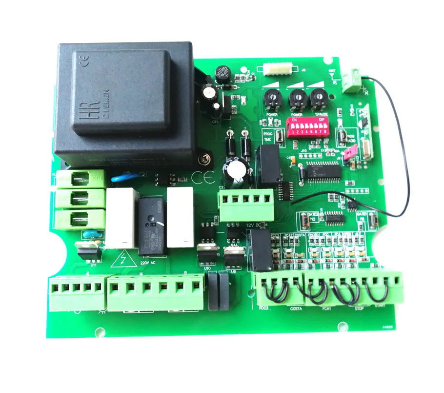 No box Swing gate opener control board card plate for update Universal model AC 220V circuit BOARD Replacement Control Board