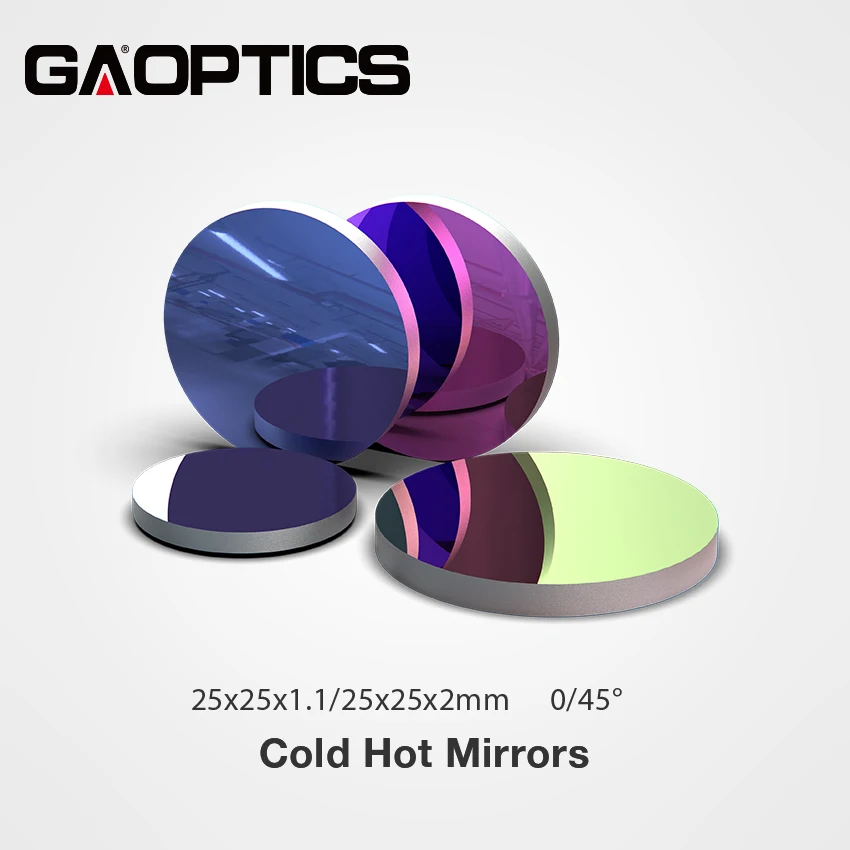 Imagem -02 - Aoi 45 Graus de Alta Precisão Borofloat Vidro Frio Refletor Espelhos