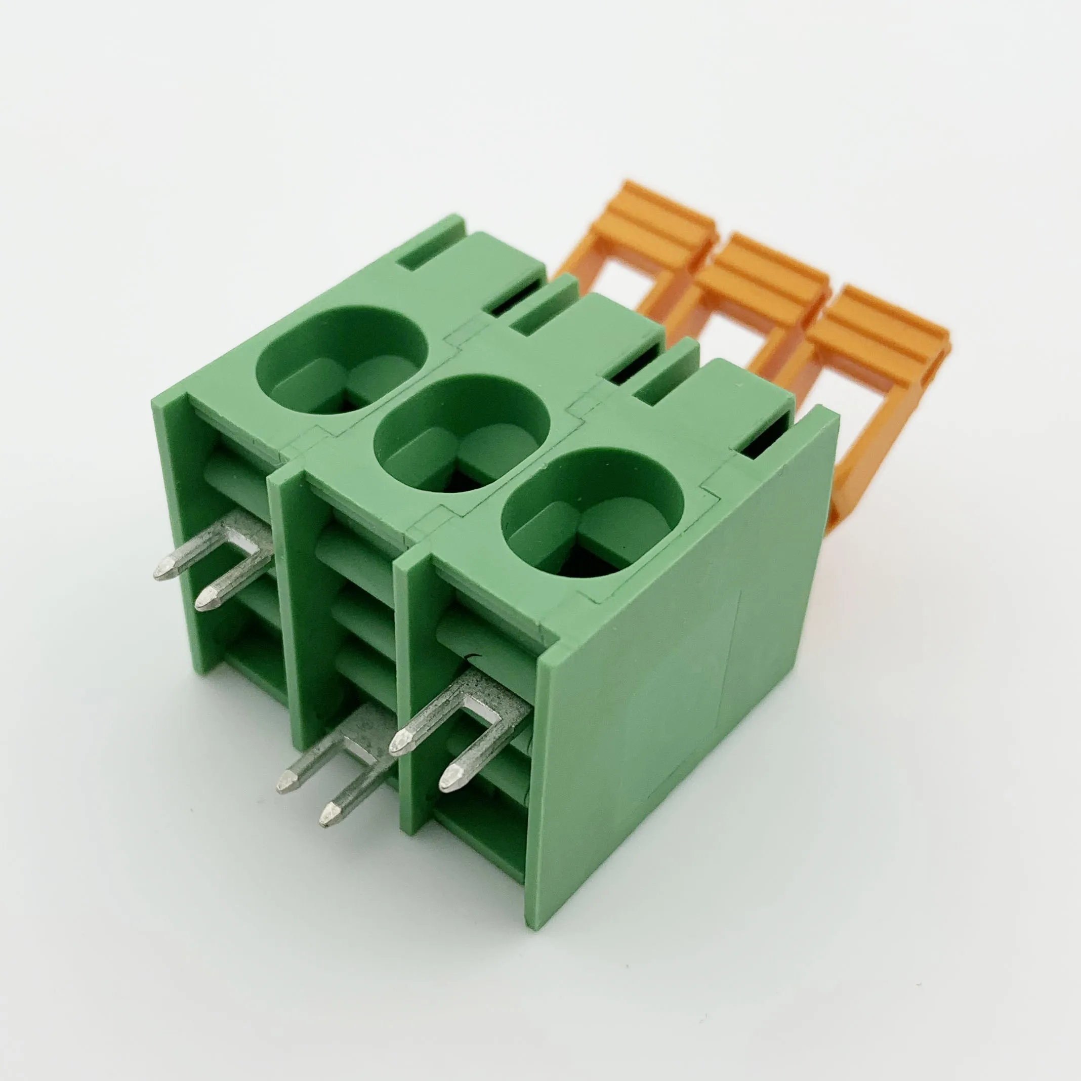 Imagem -06 - Bloco Terminal da Barreira do Conector do Pwb Bloco do Contato Pwb Plh16 Degson Dg2206 2216 Kf206 10.0 mm 76a 750v 10 Peças 50 Peças