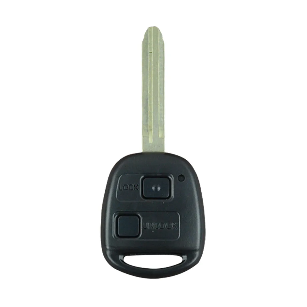 OkeyTech 433 /315/304 /314mhz 2/3 Buttons 4D67 Chip Replacement Auto Remote Key For Toyota Avensis Kluger Prado120 Tarago RAV4