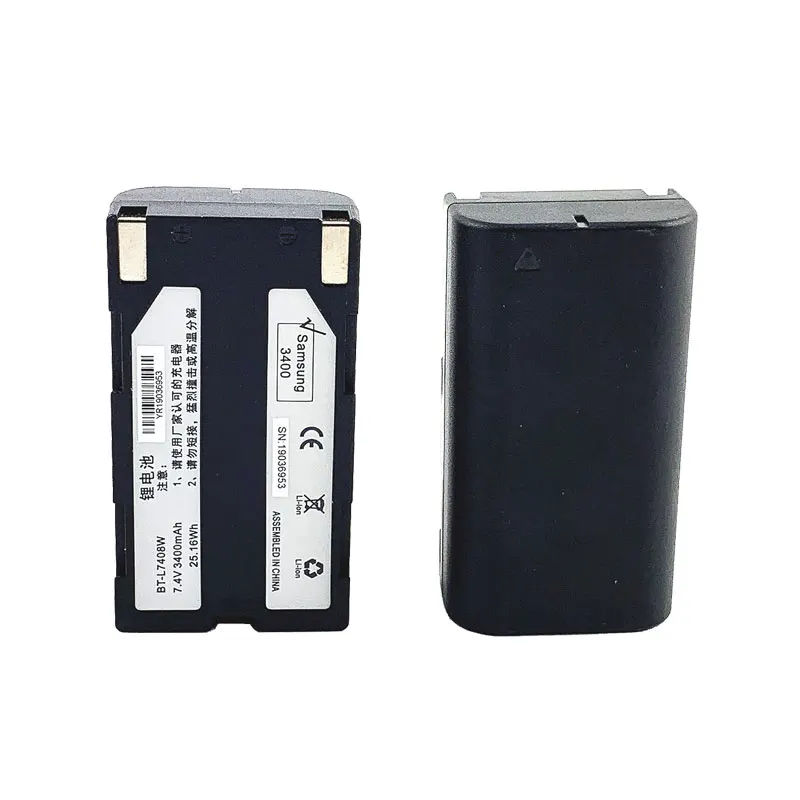 3400mAh Battery for South 9600 S82 Series GPS S82 S86 S82T S86T GNSS RTK BT-L7408W Large Capacity Li-ion 7.4V Battery Wholesale