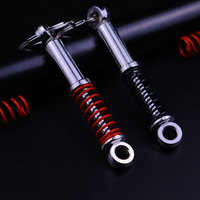 Car Keyring Piston Shock Absorber Shape Keychain Decoration Key Chain Pendant Auto Accessories For Car F1 Fans llaveros