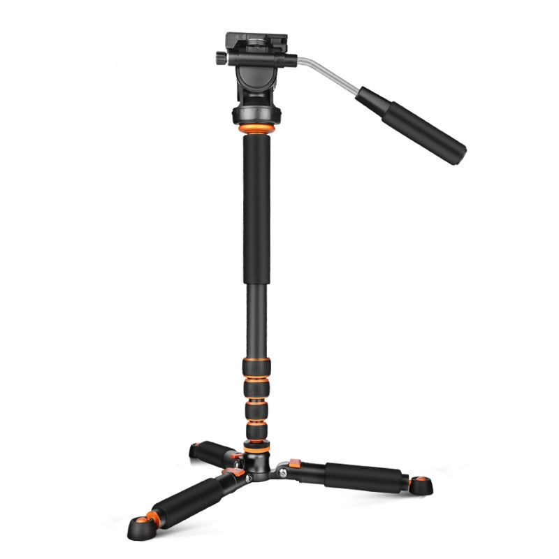 QZSD SIDELANGBOLI SL-166 Multifunctional Mini Tabletop Tripod Desktop Flexible Portable Base DSLR Video Monopod Bracket Support