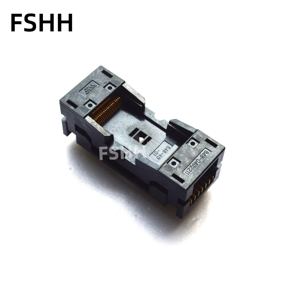 Press TSOP40 test socket 648-0402211-A01 ic socket FLASH socket 18.4mm/20mm