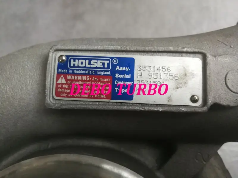 NEW GENUINE HOLSET H1C 3531456 3531504 turbo Turbocharger for Leyland DAF CUMMINS 6BTA 5.9L 95KW 118KW 132KW