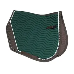 Horse Riding Saddle Pad Full Cotton Cloth Lining Jumping Saddle Pad Blue Saddle Cushion Decorate Cord ะฒะตัั
ะพะฒะฐั ะตะทะดะฐ