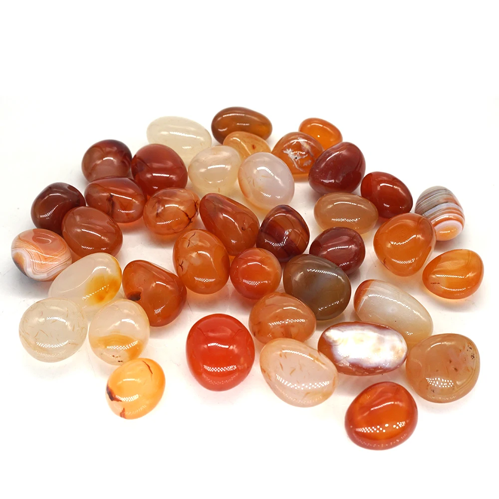 

Natural Red Agate Round Healing Crystal Quartz Mineral Specimen Reiki Tumbled Energy Stone Bulk Gem Home Aquarium Decoration