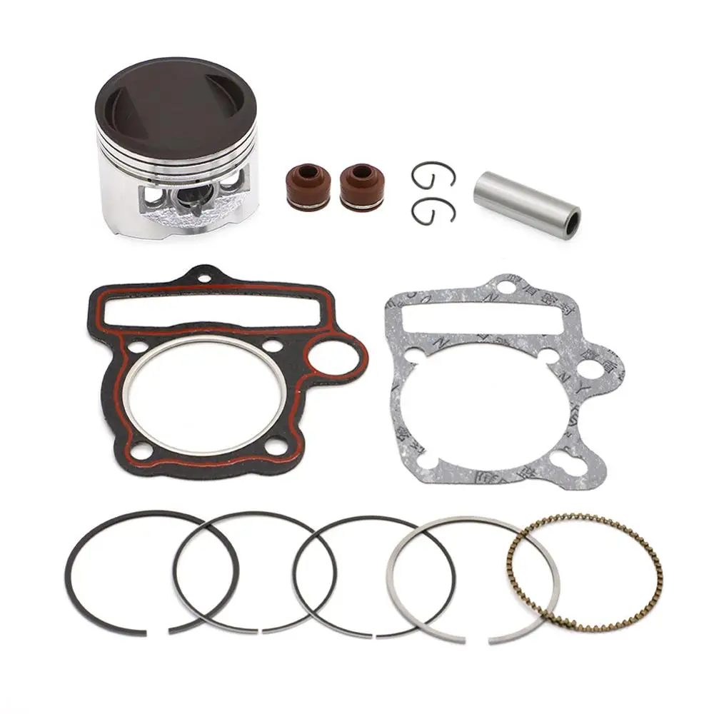 Motorcycle Engines YX140 Piston Rings Kit 56mm 13mm Pin and Gaskets Set For YX 140cc Engine PIT PRO TRAIL DIRT BIKE