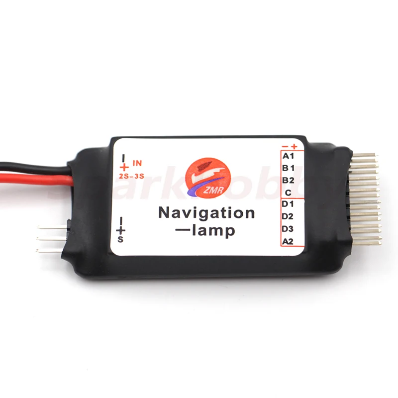 ZMR NEW Original Simulation Navigation Light 2-3S Voltage 3V LED Six Modes For FPV Fixed Wing RC Airplane Machine Parts DIY