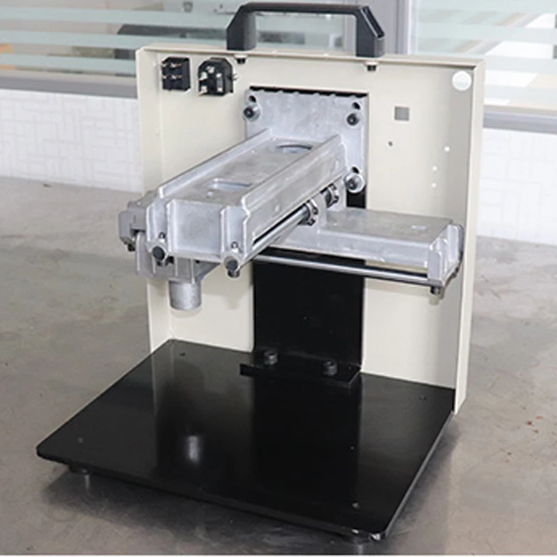 Small nameplate sign aluminum stainless steel automatic electric metal cutting plotter printer pneumatic marking machine
