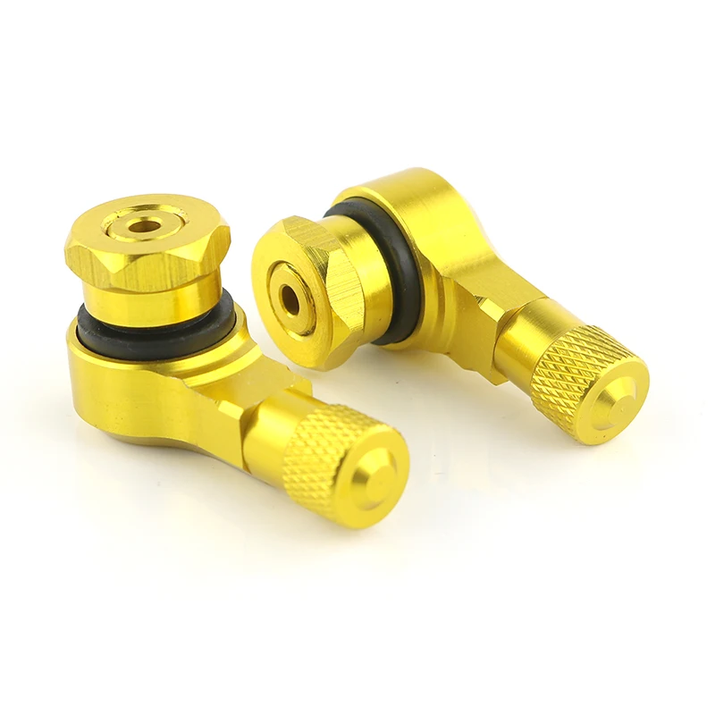 Motorcycle CNC Wheel Tubeless Tire Valve Stems Fit For Honda Goldwing GL1800 GL1500 11.3mm GL 1800 GL 1500 90 Degree