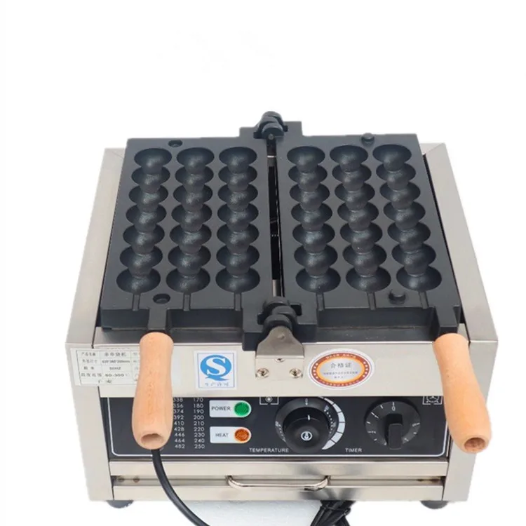 

Snack Machines Skewer Waffle Maker Electric Takoyaki Machine Balls Baking Pan, Sugar-coated Haws Shaped Wafle Baking Equipment