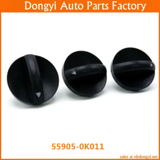 

3 шт., высококачественная новая ручка управления скоростью вентилятора обогревателя кондиционера для 55905-0K011 559050 К011