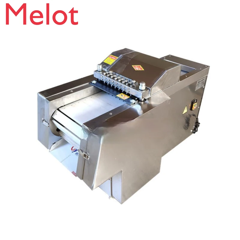 Chicken Block-Chopping Machine Automatic Cutting Machine Rib Cutting Machine Chicken Duck Fish Goose Machine