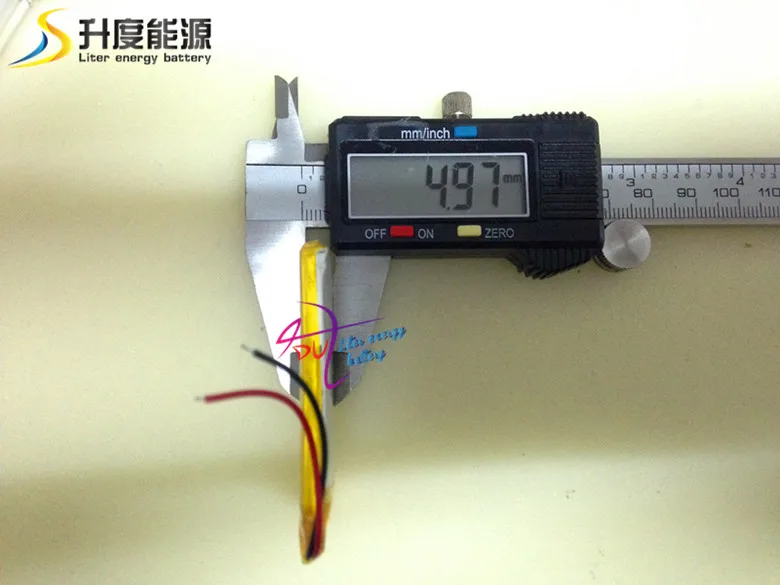 Индивидуальный полимерный аккумулятор 3,7 В SD 494251   1300 мАч