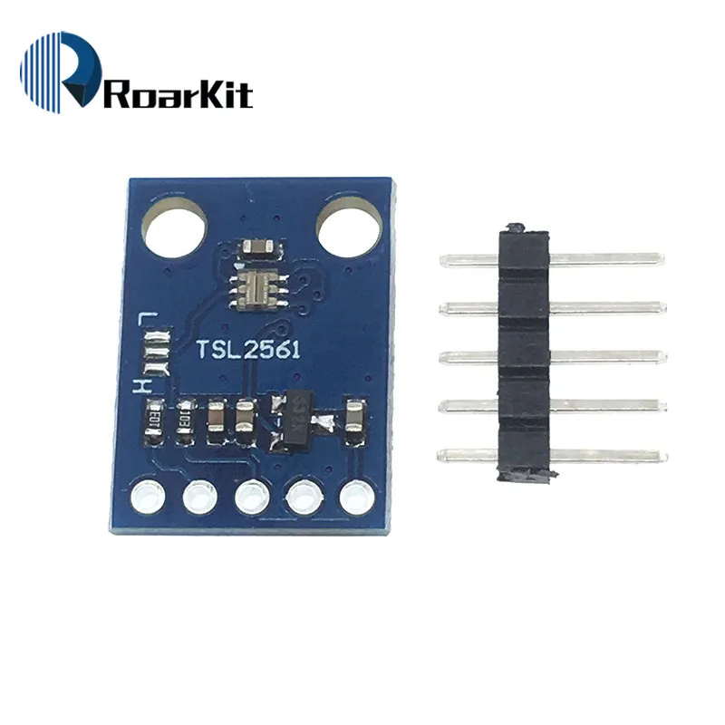 Imagem -06 - Sensor de Luminosidade Breakout Módulo de Sensor de Luz Infravermelha Integrando Sensor al Gy2561 Tsl2561