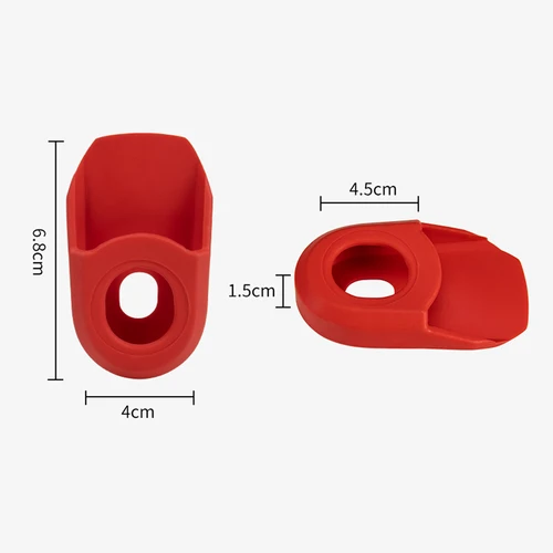 Imagen 2 del producto VIARON 2 unids/set cubierta protectora de brazo de manivela de bicicleta tapas de bielas de bicicleta de montaña y carretera funda de silicona antipolvo accesorios de ciclismo MTB