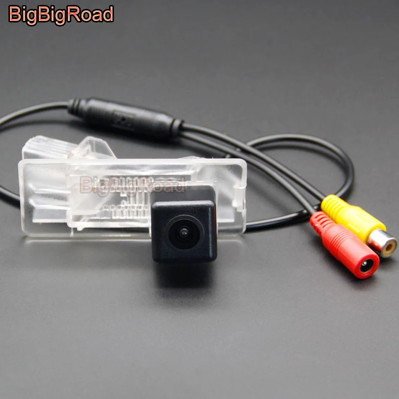 

BigBigRoad Vehicle Wireless Rear View Parking Camera HD Color Image For Renault Captur 2014 2015 2016 2017 2018 2019