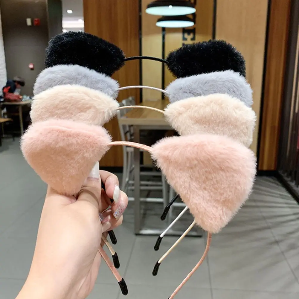 Makeup Night Party Bar Cartoon Cute Face Wash Cat Ears Headband Hair Accessories Hair Hoop Hair Band