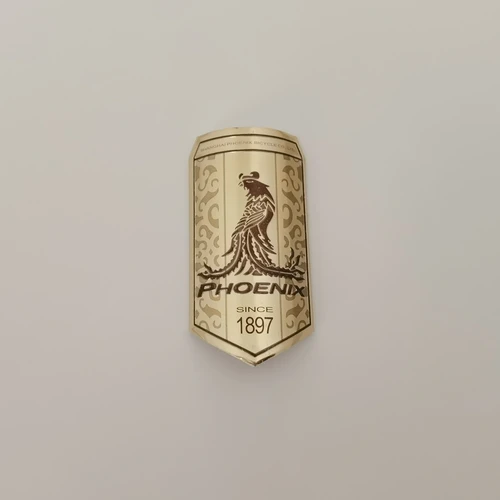 Imagen 2 del producto Phoenix-insignia de bicicleta ralegh, señal de cabeza de bicicleta, pegatina de Metal impermeable, etiqueta de moda modificada con personalidad para coche