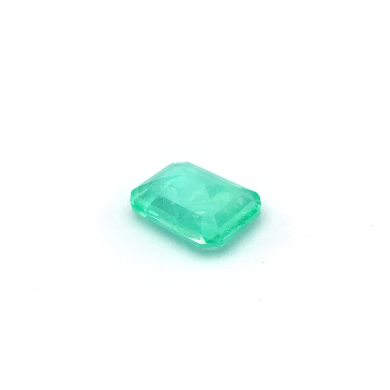 FFGems Brazilian Paraiba Tourmaline Loose Gemstone Created Stone Oct Cut for Women Silver or Gold Mounting  Diy Jewelry