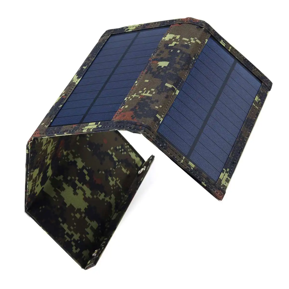 Panel Solar plegable de 100W, cargador de células solares, batería de 5V, USB, portátil, para teléfono inteligente, acampada al aire libre