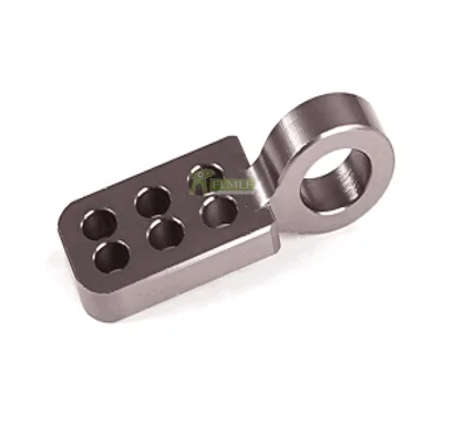 Alloy CNC Clutch Bell Upper Cover Metal Clutch Tripod Reinforcement Block Fit for 1/5 Rovan F5 MCD XS5 RR5