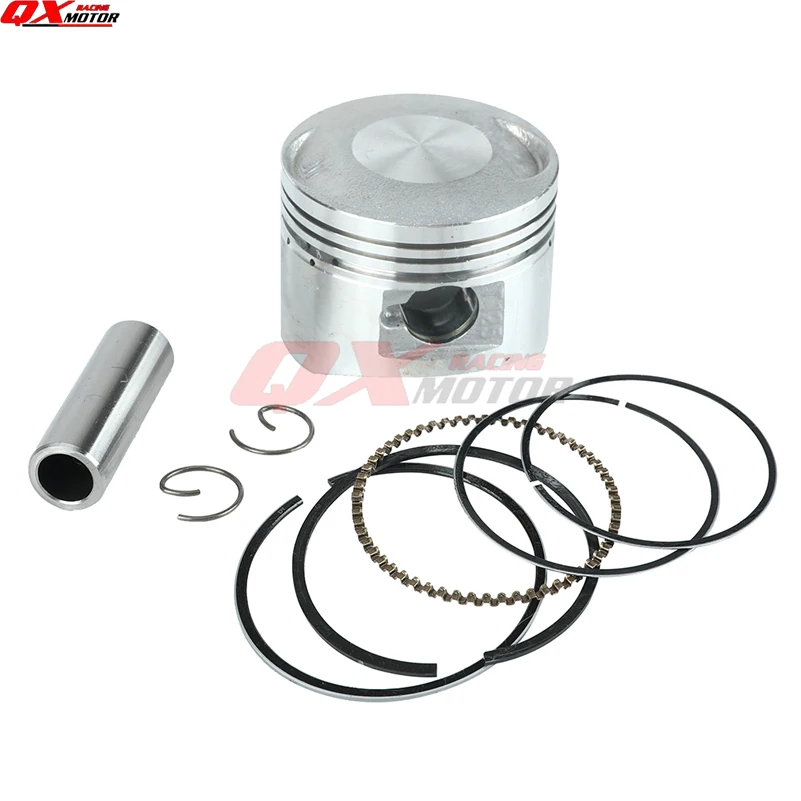 LF 125 Motorcycle 52.4mm Piston 14mm Pin Piston Ring Set For Lifan 125cc 1P52FMI Horizontal Engine Dirt Pit Bike ATV Quad