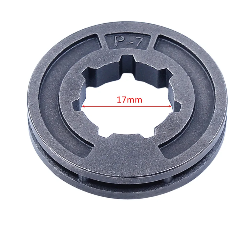 2 pz 3/8LP 17mm P7 Pignone Cerchione Per Stihl 017 018 MS170 MS180 021 023 025 MS210 MS230 MS250 Motosega Strumento di Ricambio Parte