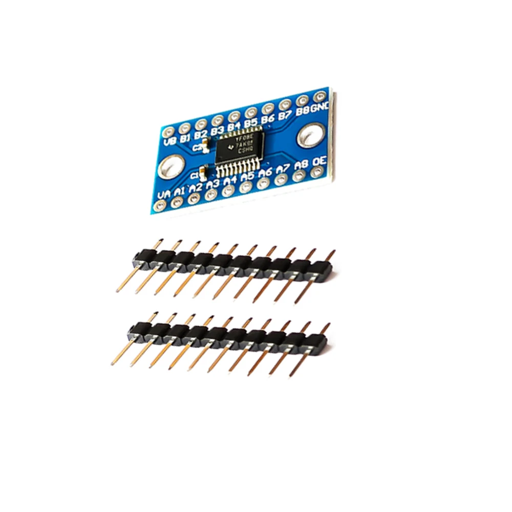 8 Channel Logic Level Converter Bi-Directional High Speed Full Duplex Shifter 3.3V 5V TXS0108E for Arduino Raspberry Pi