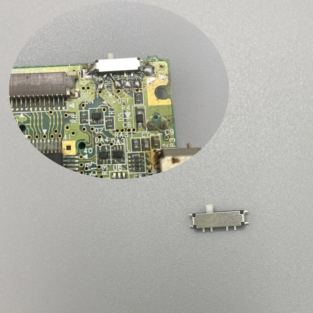 Botón de encendido y APAGADO para GBP, para GBC, 10 Uds.