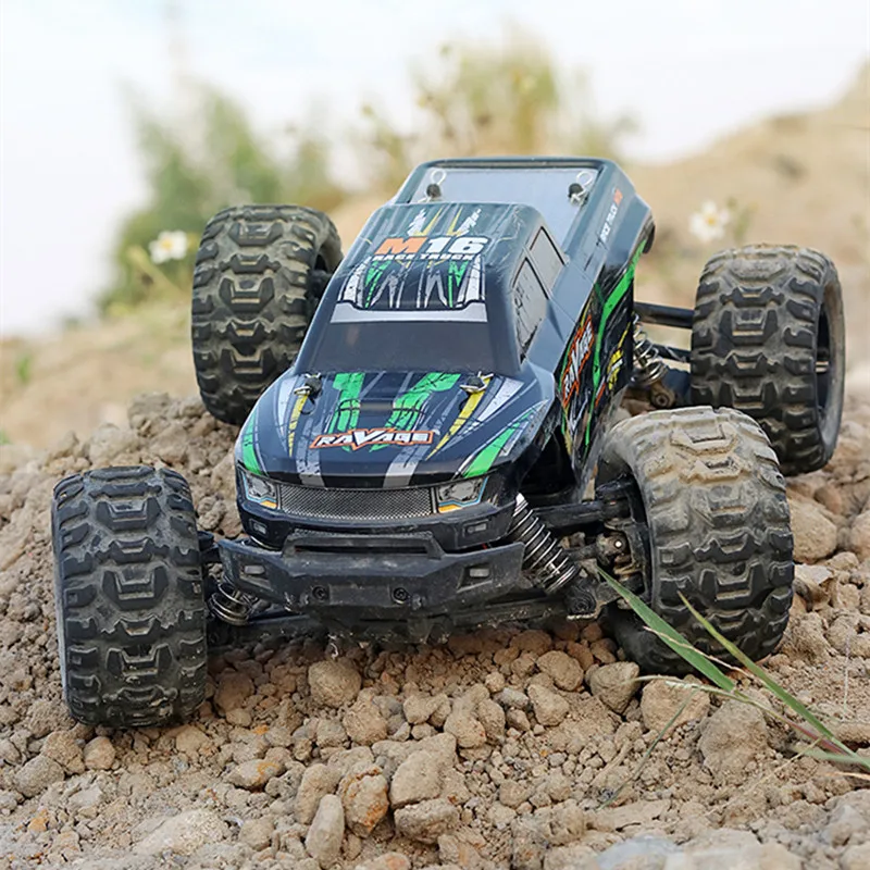 JTY Toys 1:16 RC Car 65km/h Brushless Remote Control Monster Truck Off-Road Vehicle 4WD Rock Climbing Buggy Children Adults Toy