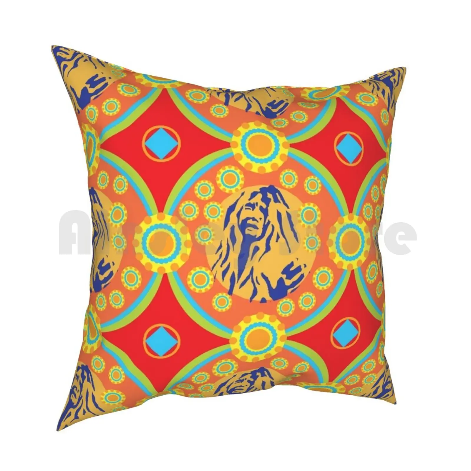 Janis Joplin Pillow Case Printed Home Soft Throw Pillow Famous Women Graphic Design Patterns Janis Joplin Singer