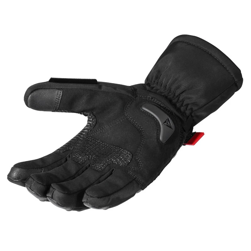 À prova dwaterproof água luvas da motocicleta inverno quente invierno à prova de vento reflexivo antiderrapante toque operar longas luvas de