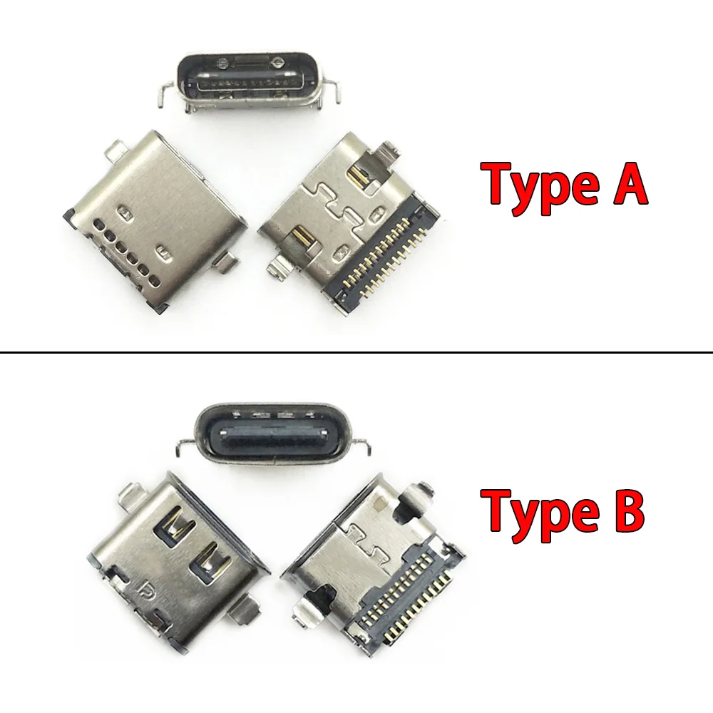 1-10 pz USB type-c USB 3.1 porta di ricarica presa connettore USB-C Jack per Lenovo T480 T580 L480 L580 L490 interfaccia di alimentazione