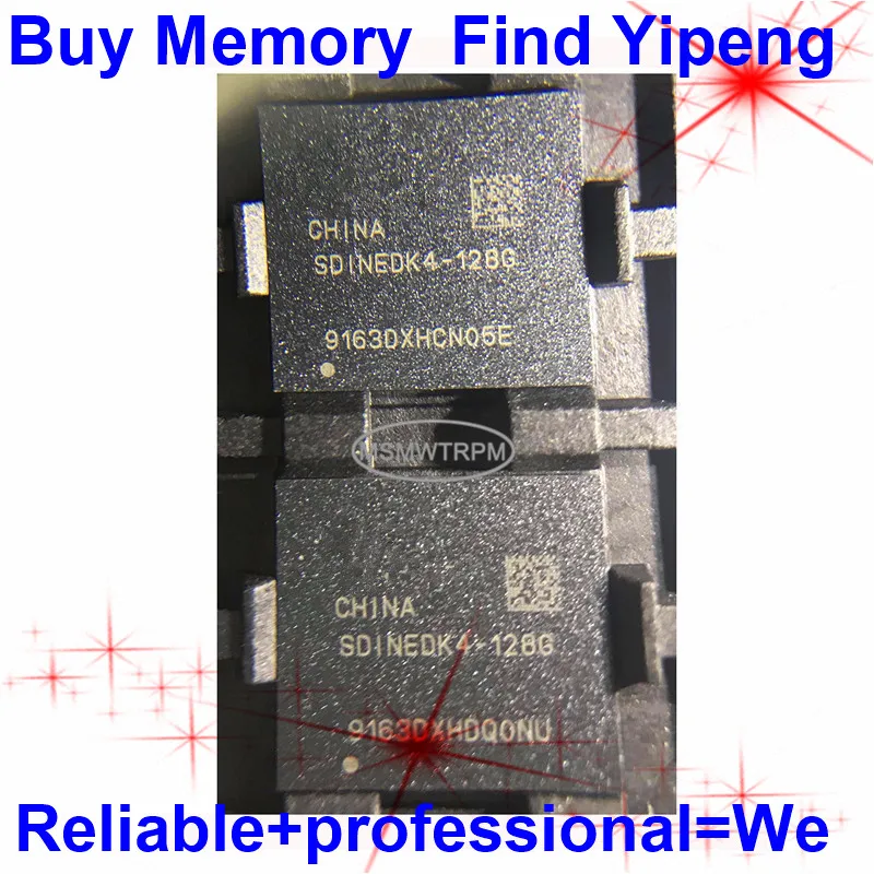 

SDINEDK4-128G 153FBGA UFS3.0 3.0 128GB Mobilephone Memory New original and Second-hand Soldered Balls Tested OK