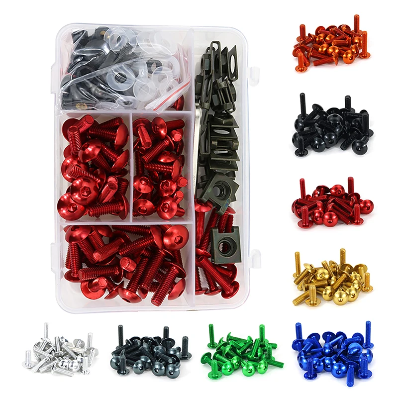 

Motorcycle Fairing bolts Kit Screws For Honda CB125R CB50R CB250F CB300R CB400 CB500F CB650F CB900F CBF1000 CBR250R/500R/300R