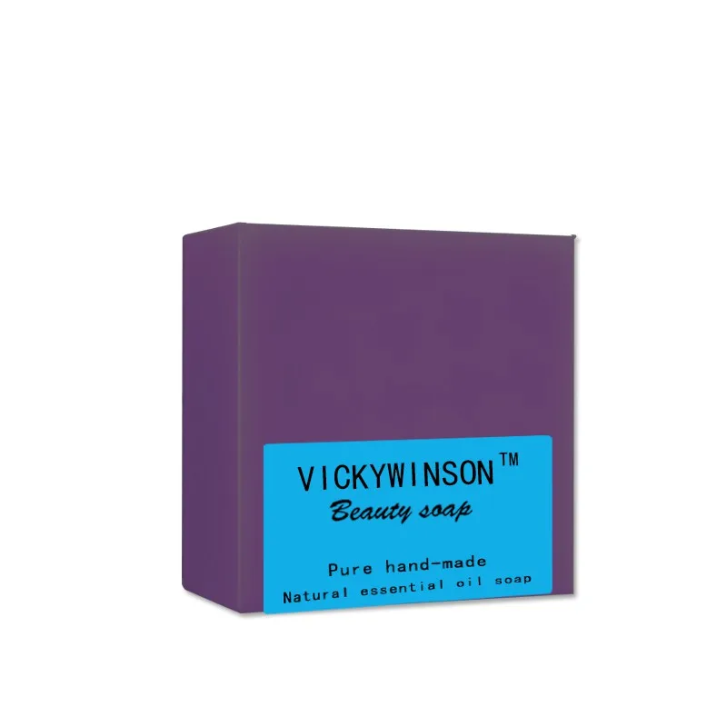 VICKYWINSON-aceite esencial de desintoxicación, jabón hecho a mano, 100g, repone la humedad, aumenta la elasticidad de la piel, aclara las líneas finas