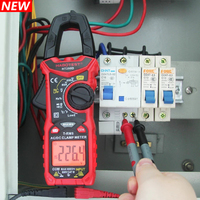 Habotest Clamp Meter HT206D AC DC 600V 600A Ohm Hz Temperature Digital Clamp Meter multimeter pinza amperimetrica