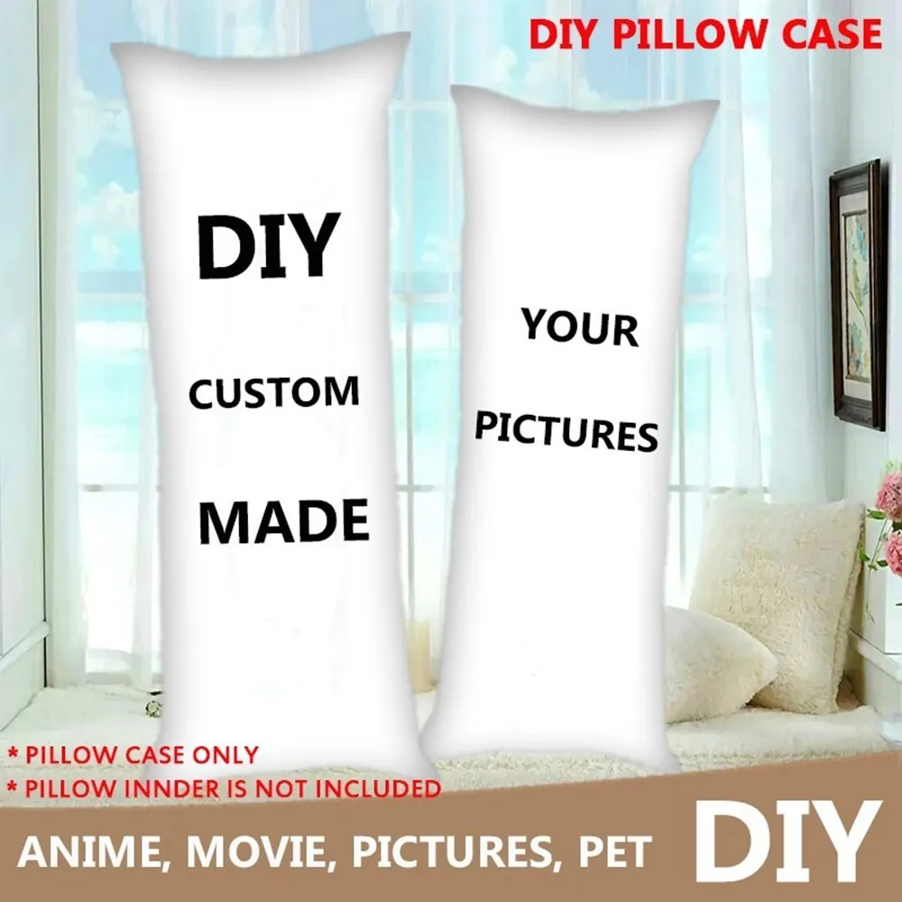 DIY Custom Made Anime Dakimakura Hugging Body Pillow Case Belong Collections And Special Home Bedding Cushion Pillow Cover Gifts