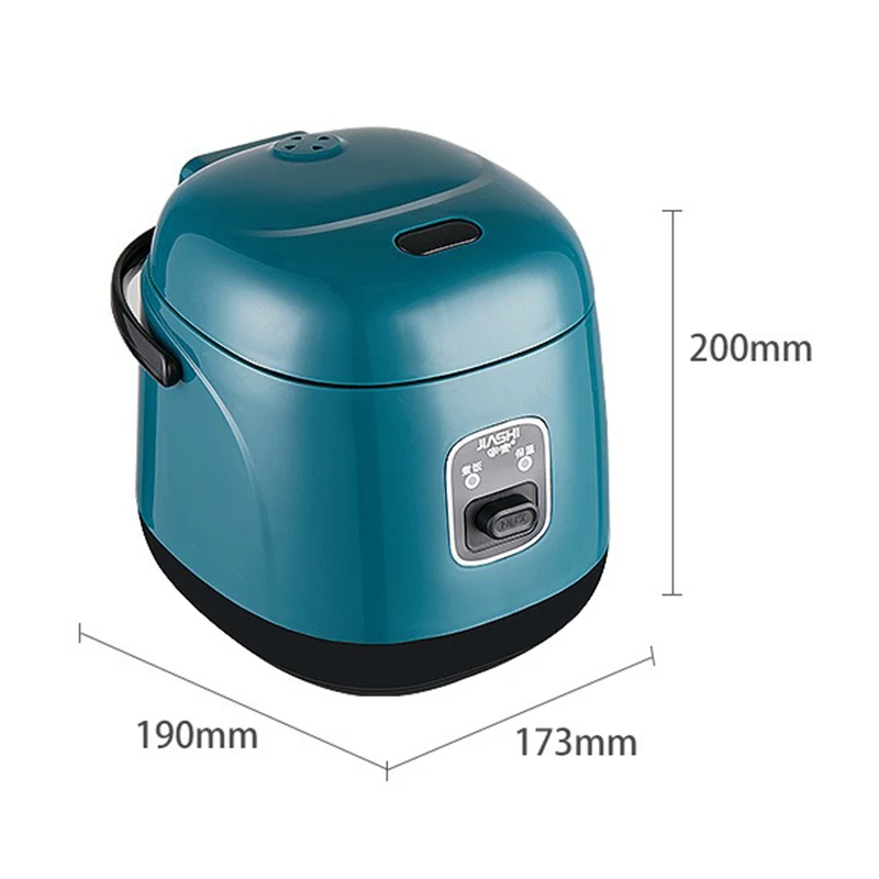 1.2L Mini Rice Cooker Multi-function Single Electric Rice Cooker Non-Stick Household Small Cooking Machine Make Porridge Soup